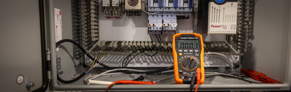 Voltage meter and electrical panel